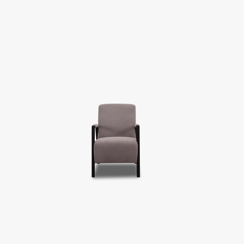 [92260430] DFM GONZALO armchair in grey fabric