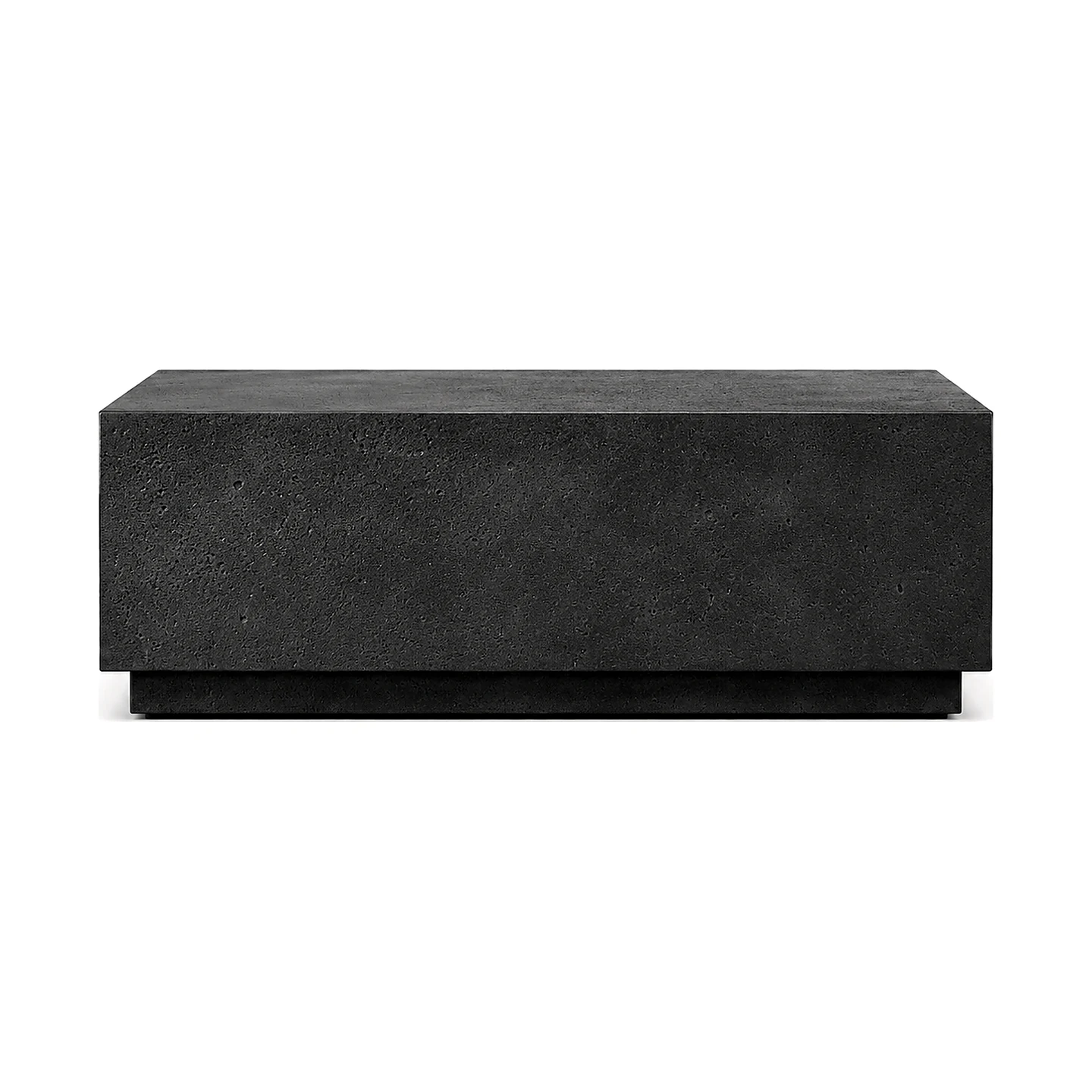 Couchtisch Block aus Glasfaserbeton