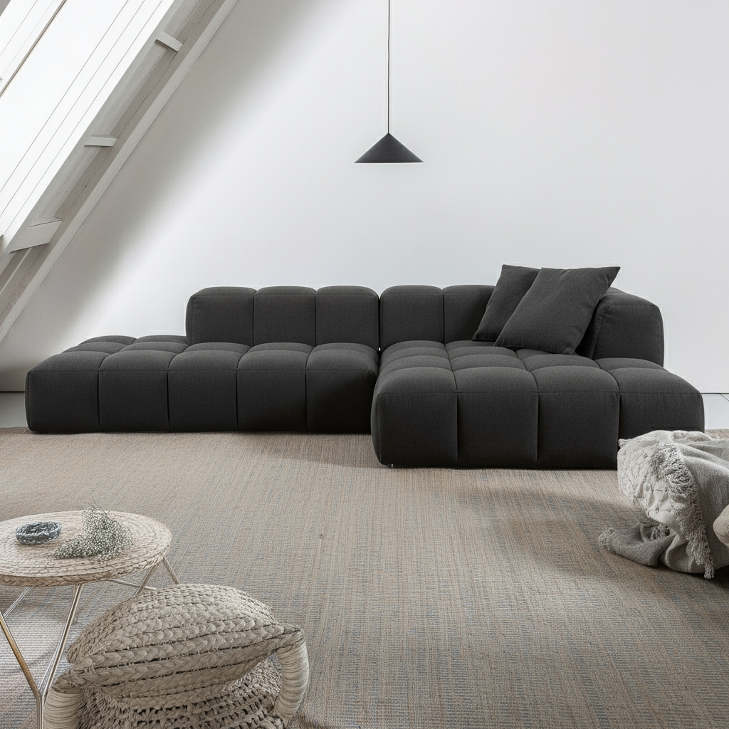 Softform Loungesofa BUBBLE in Stoff Manhattan