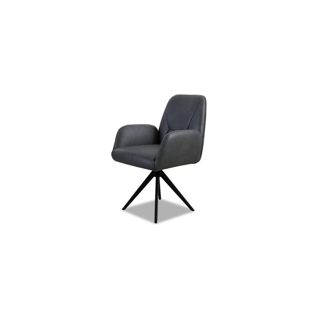 Willi Schillig OLE 11620 Stuhl in Leder Z75 anthracite