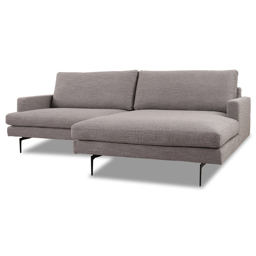 Softform Ecksofa Plateia Stoff Levana platin