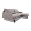 Softform Ecksofa Plateia Stoff Levana platin