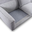 Sofa REVIVE in Stoff Catra Collection 80 hellgrau