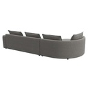 Flexlux Ecksofa Petrone in Stoff Taranto