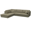 Flexlux Ecksofa Lovane in Stoff Venezia