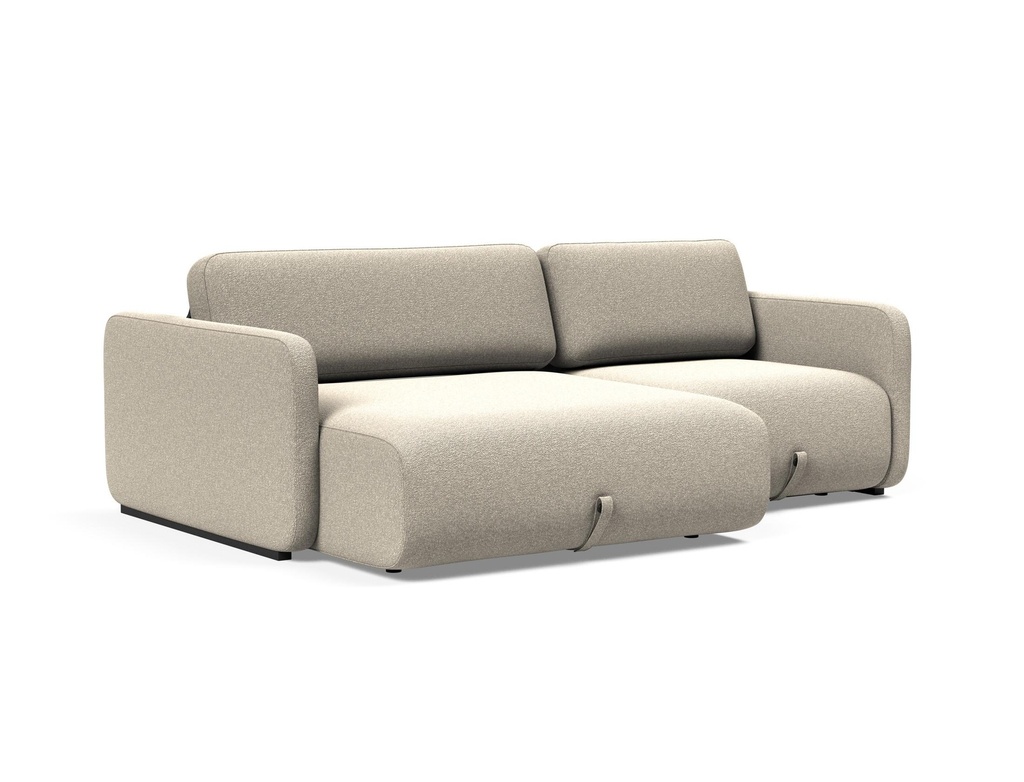 Innovation Living Schlafsofa Vogan in Stoff 539 Bouclé Beige