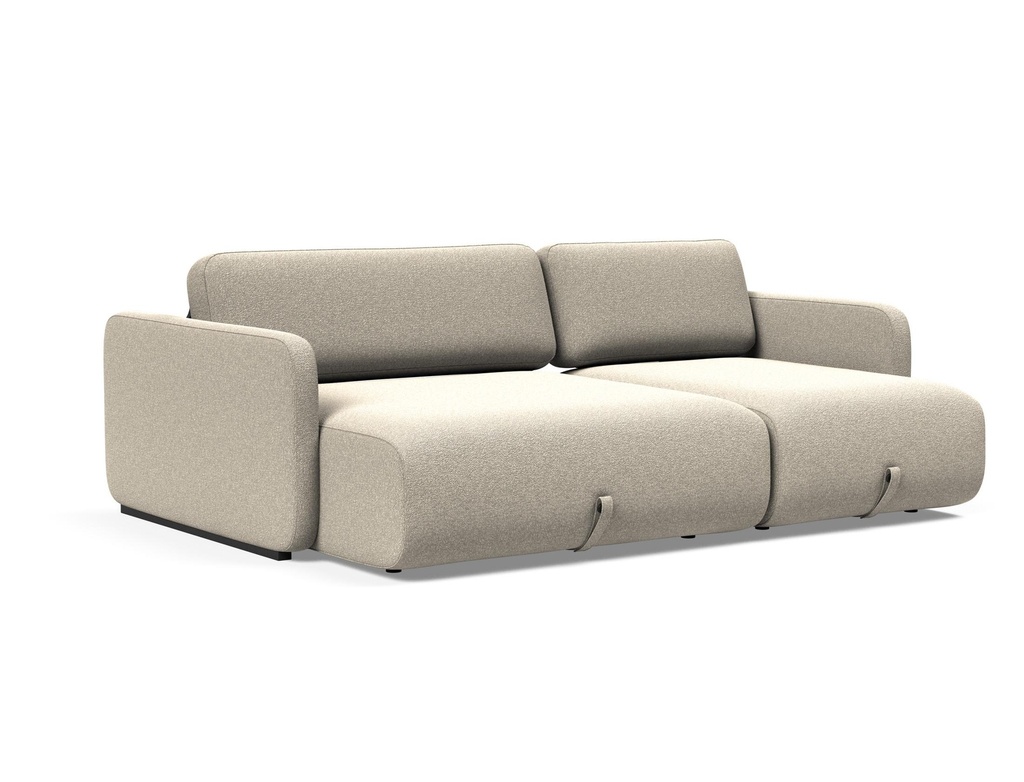 Innovation Living Schlafsofa Vogan in Stoff 539 Bouclé Beige