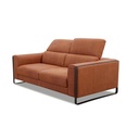 Calia Italia Sofa Garnitur FALCO Relax in Leder Nouveau cognac