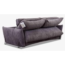 Dienne Salotti Schlafsofa Smooth in Stoff Castello anthrazit