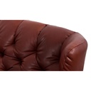 Candy - 3002 Sixty Sofa Sixty in Leder Natur braun