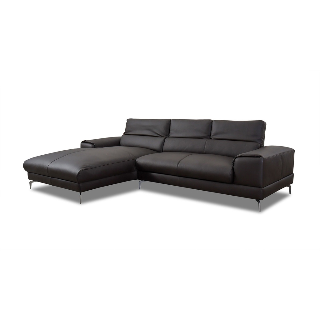 Willi Schillig Piedroo 21106 in Leder Z51 dunkelbraun vorstehend links