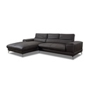 Willi Schillig Piedroo 21106 in Leder Z51 dunkelbraun vorstehend links