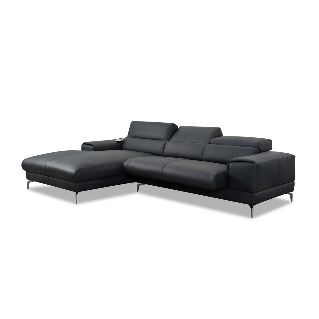 Willi Schillig Piedroo 21106 in Leder Z51 dunkelbraun vorstehend links