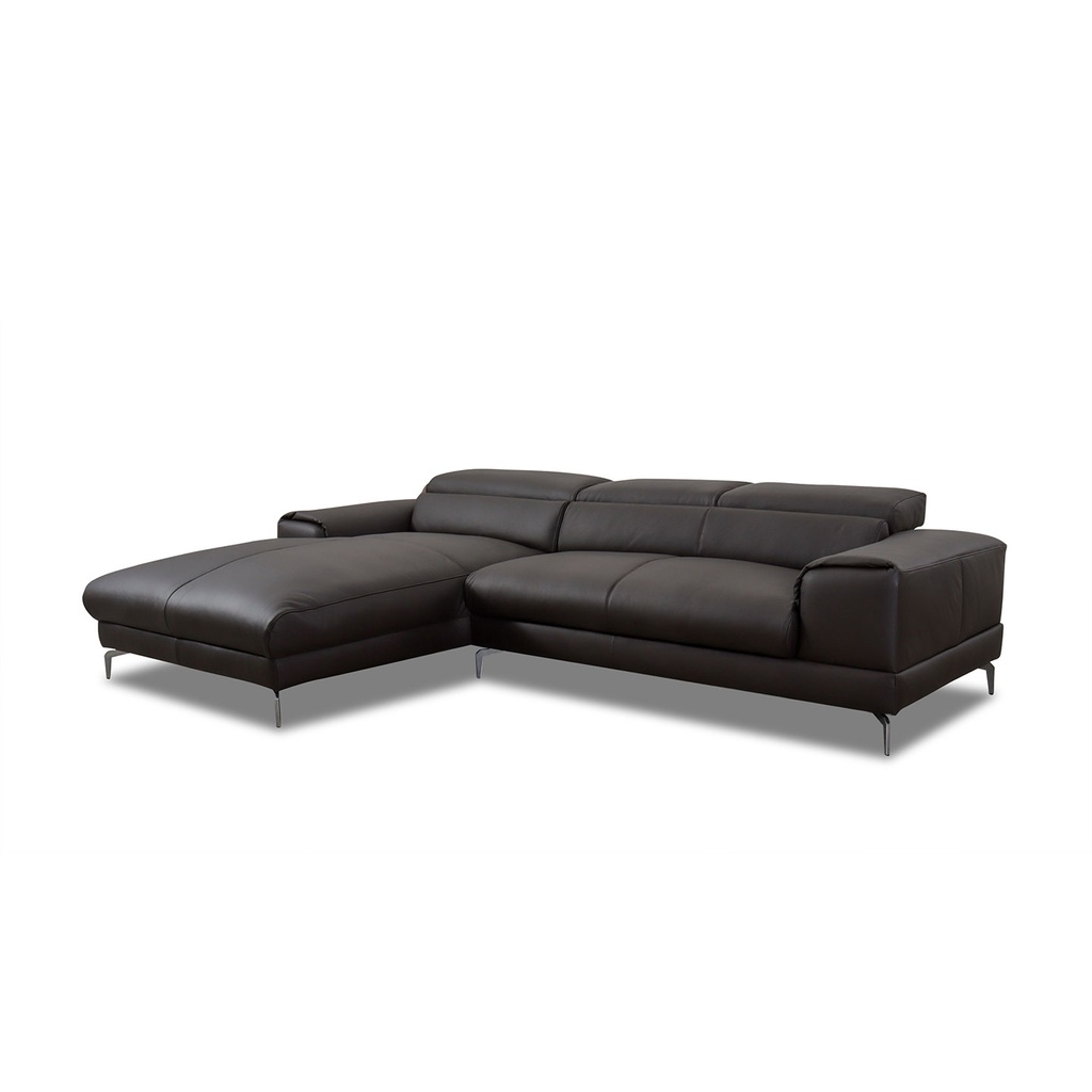 Willi Schillig Piedroo 21106 in Leder Z51 dunkelbraun vorstehend links