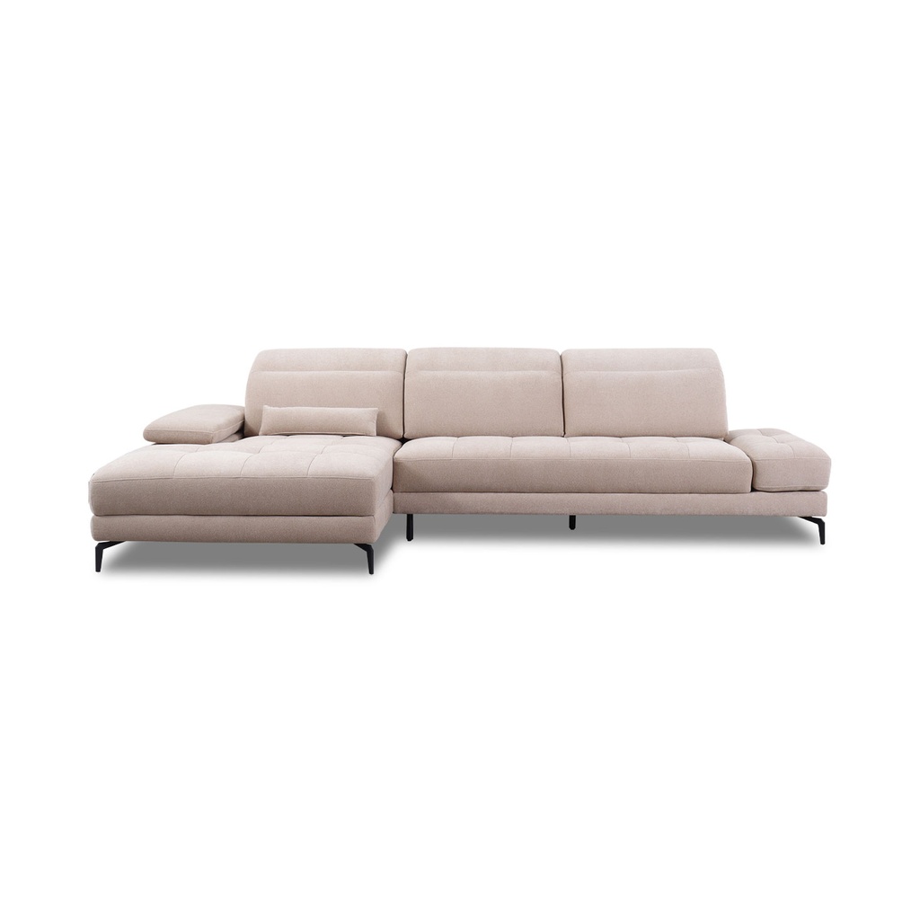 Sitzdesign Ecksofa KF8335 in Stoff mit Motor