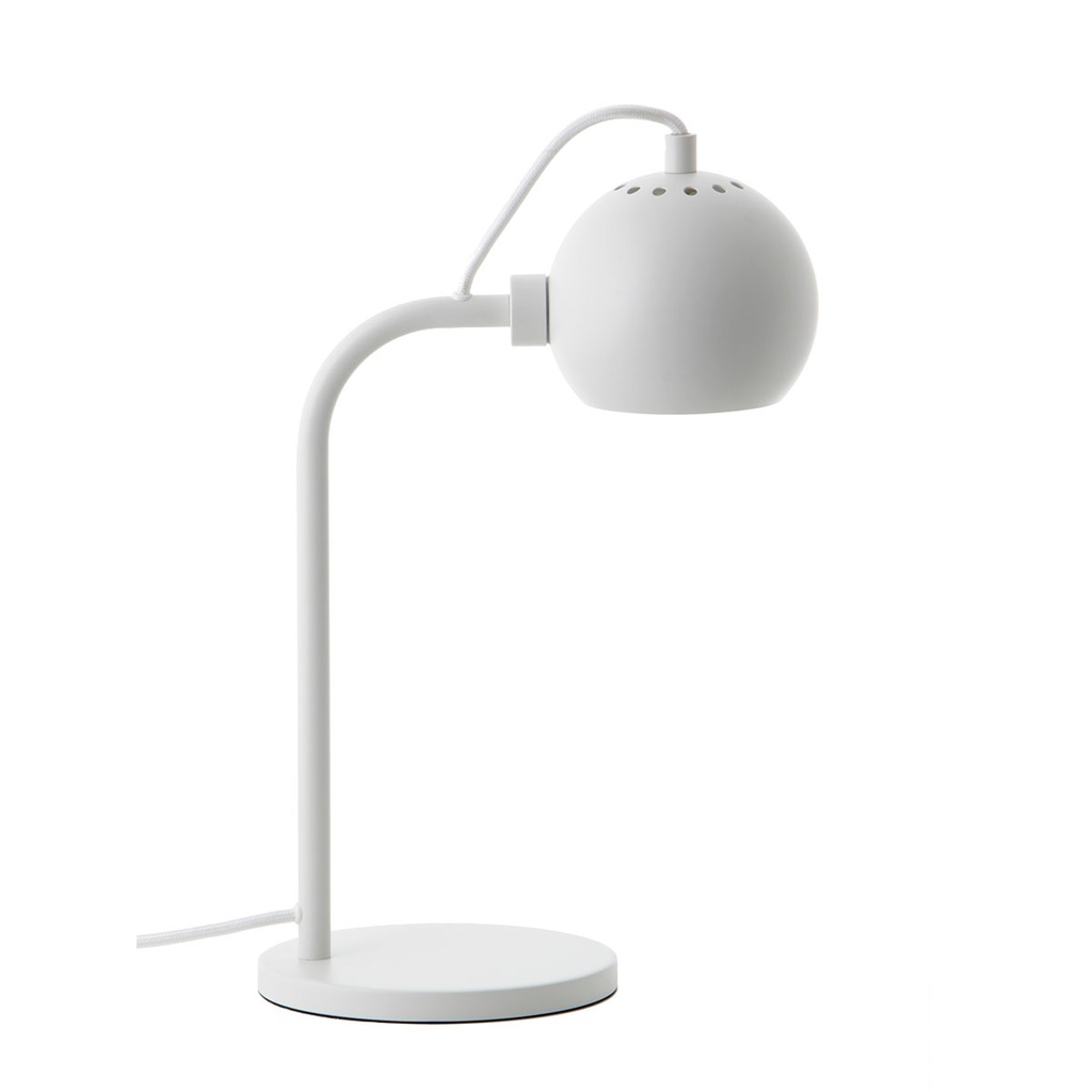 Frandsen Tischlampe BALL SINGLE weiß Matt
