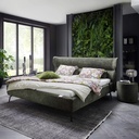 Hukla upholstered bed PB22140 in fabric Kama