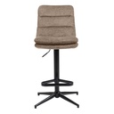 Bodahl COLE Barhocker 2er-Set in Microfaser Velour