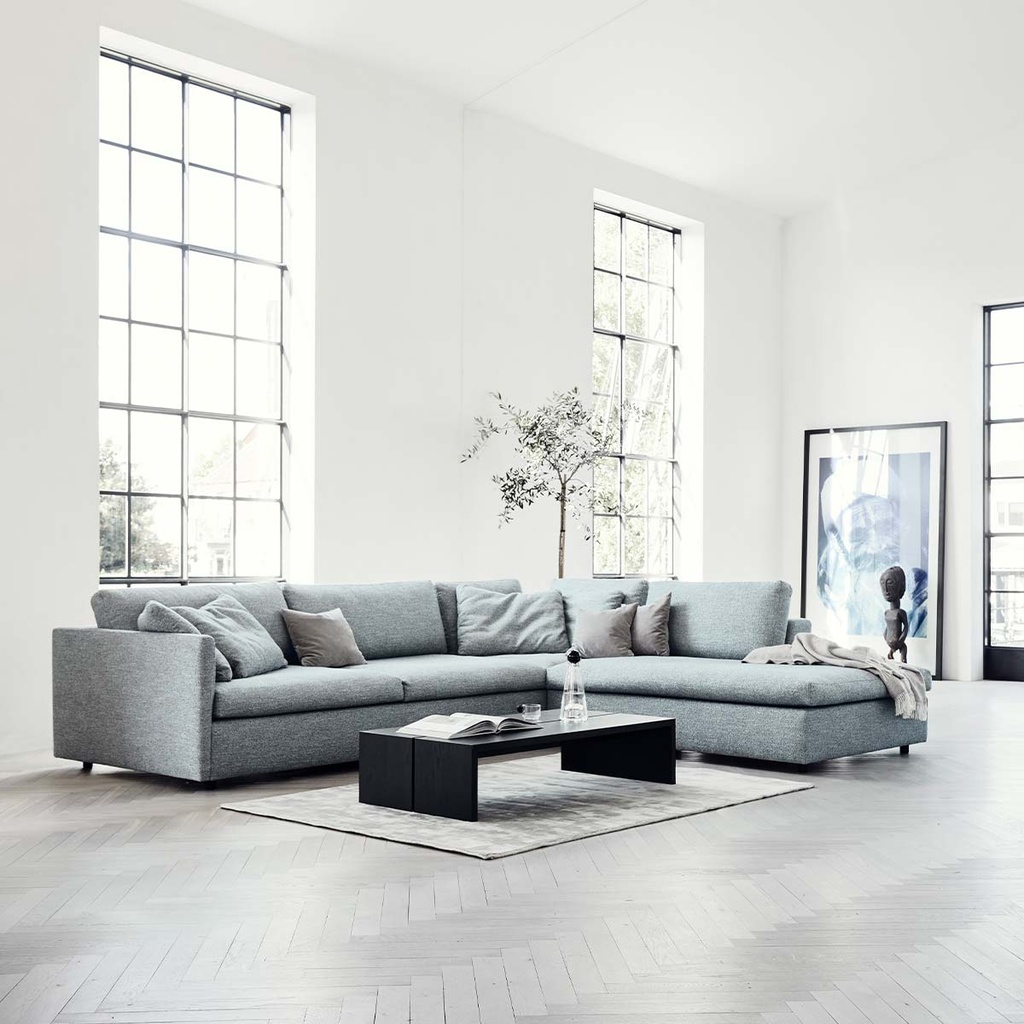 Flexlux Lovane corner sofa in Venezia fabric
