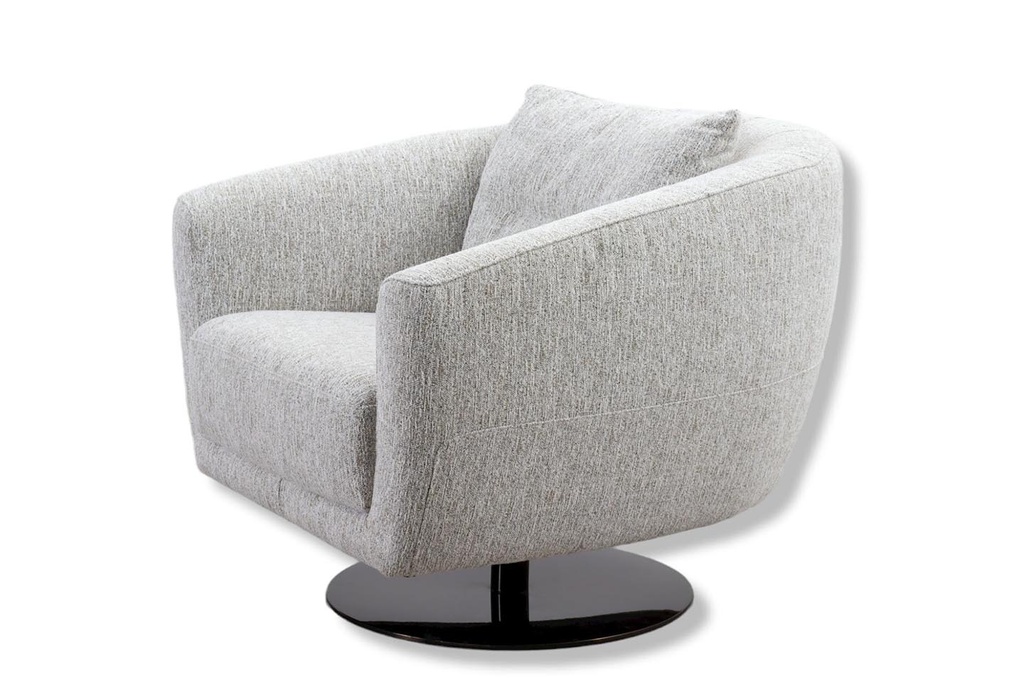 [92260316] Nicoletti Home Drehsessel Arianna in Stoff Gibson beige