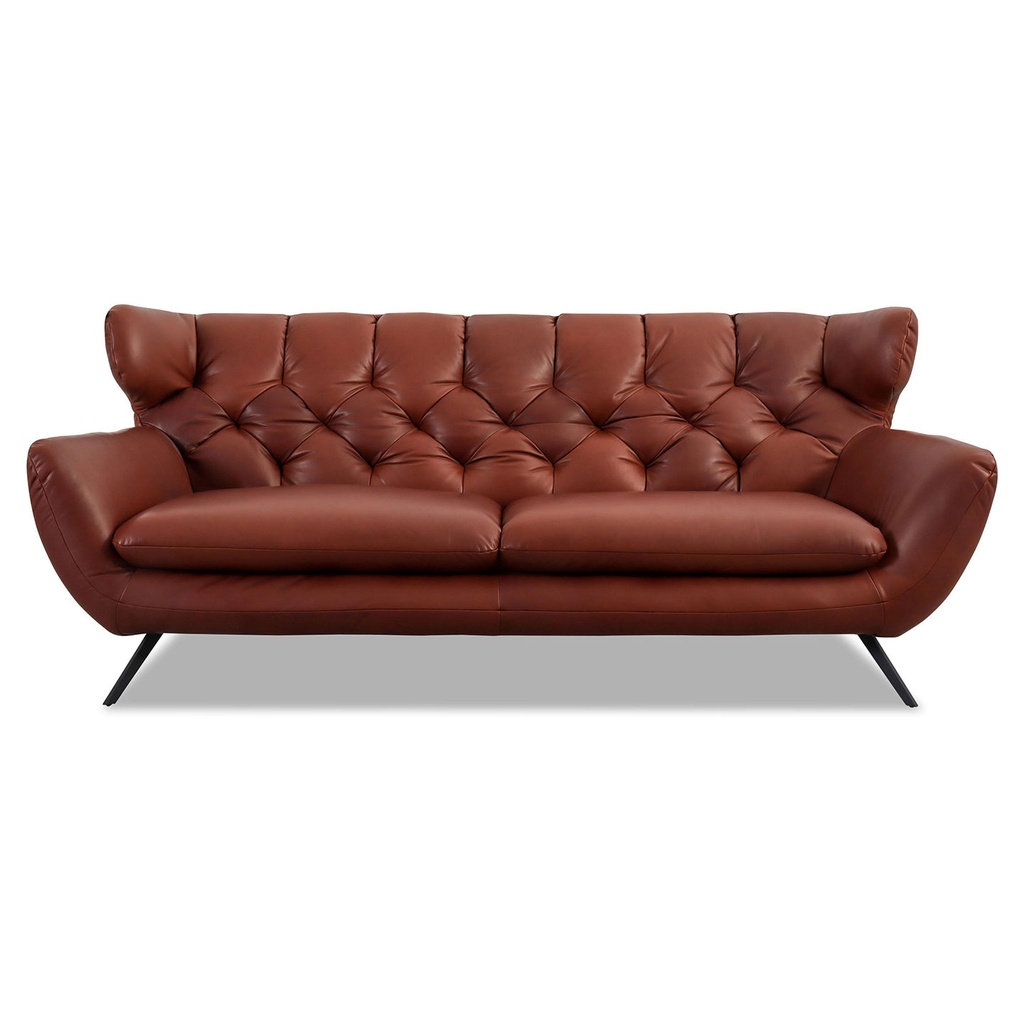 [92259543] Candy - 3002 Sixty Sofa Sixty in natural brown leather