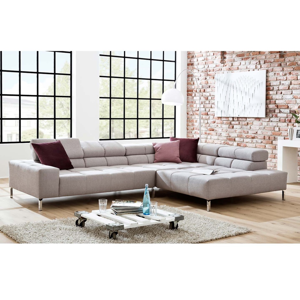 Candy Ecksofa WILSON in Stoff Yelda